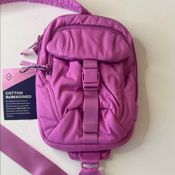 Vera Bradley Utility Sling Backpack Rich Orchid Pink main image 9